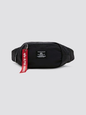 Bolsa Alpha Industries Crew Cintura Accessories Negros | 573160-GXV