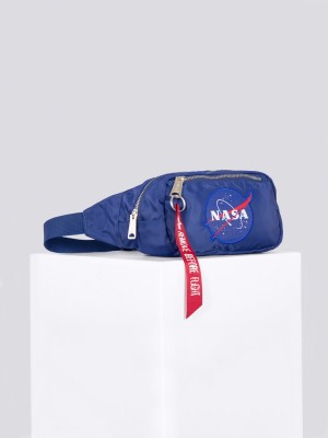 Bolsa Alpha Industries Nasa Cintura Gen I Accessories Azules | 091457-JDW