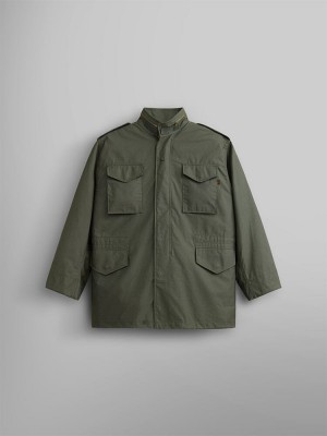 Chamarras Alpha Industries M-65 Field (HERITAGE) Hombre Verde Oliva | 053178-GBT