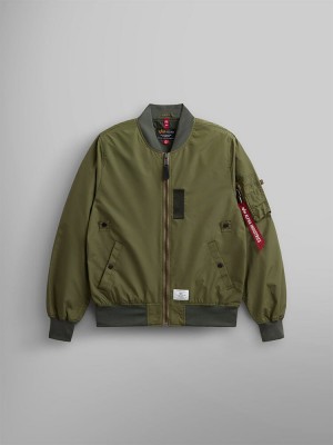 Chaqueta De Bombardero Alpha Industries L-2b Skymaster Gen Ii Hombre Verdes | 524398-CSE