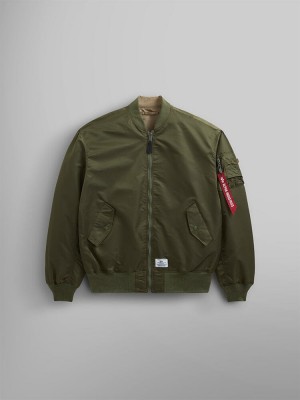 Chaqueta De Bombardero Alpha Industries L-2b Mod Gen Ii Hombre Verdes | 439578-GBL