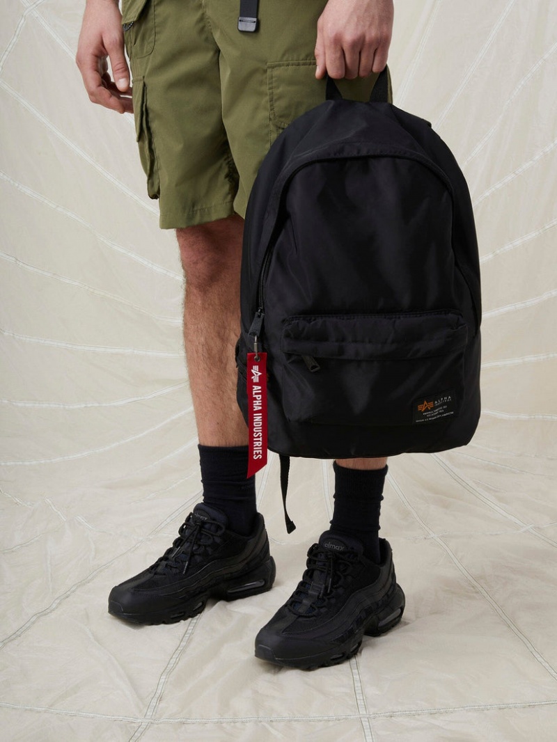 Bolsa Alpha Industries Crew Backpack Accessories Negros | 405361-YWC