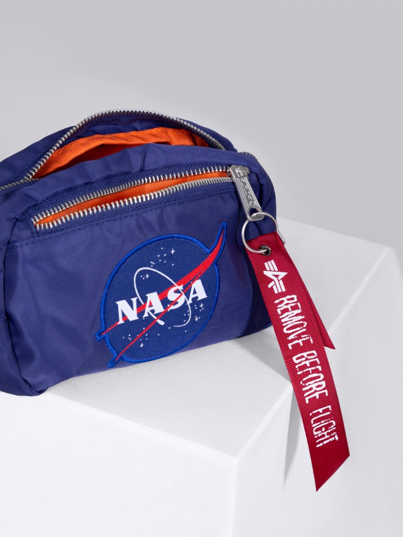 Bolsa Alpha Industries Nasa Cintura Gen I Accessories Azules | 091457-JDW