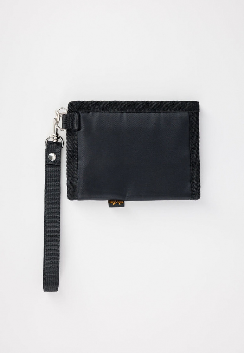 Bolsa Alpha Industries Utility Wallet Accessories Negros | 253618-AUV