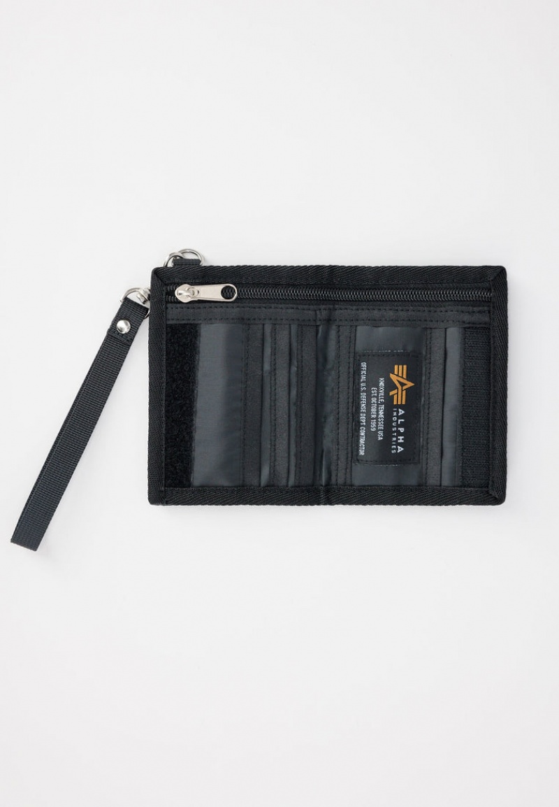 Bolsa Alpha Industries Utility Wallet Accessories Negros | 253618-AUV