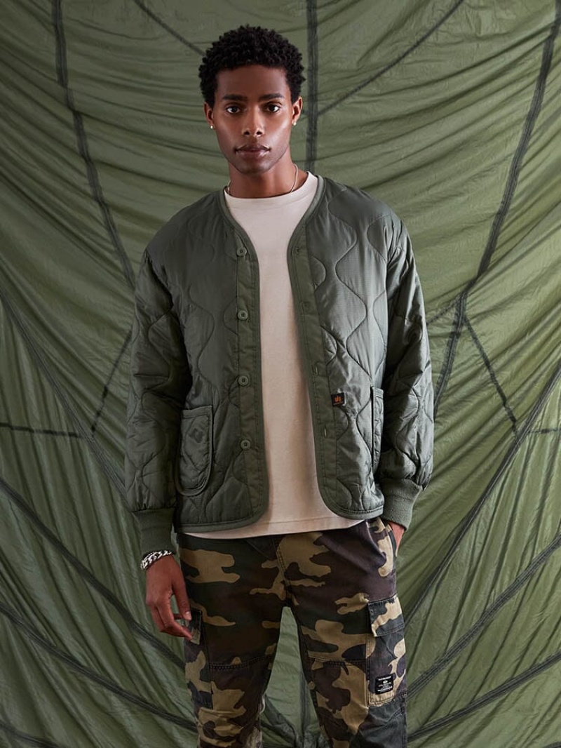 Chamarras Alpha Industries Als/92 Liner (HERITAGE) Hombre Verde Oliva | 349278-XJO