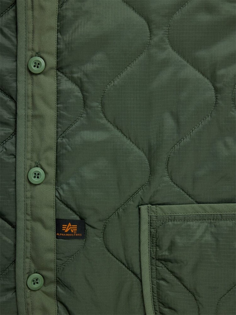 Chamarras Alpha Industries Als/92 Liner (HERITAGE) Hombre Verde Oliva | 349278-XJO