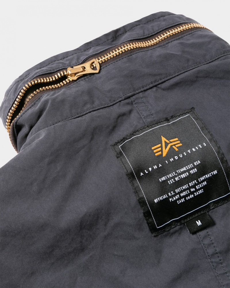 Chamarras Alpha Industries Beautiful People X Alpha Field Hombre Grises | 073862-NHV