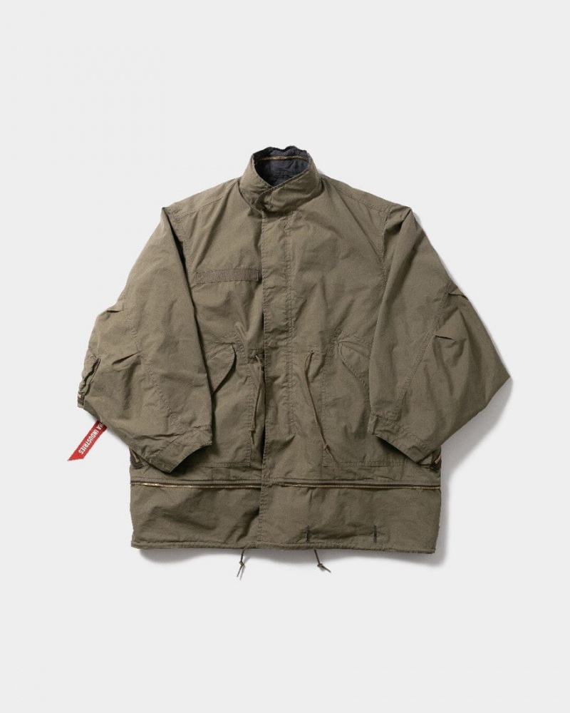 Chamarras Alpha Industries Beautiful People X Alpha Field Hombre Grises | 073862-NHV