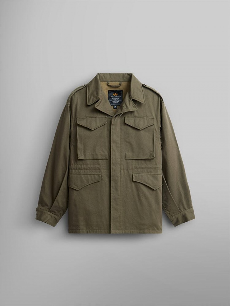 Chamarras Alpha Industries M-43 Field Hombre Verde Oliva | 568302-WYD