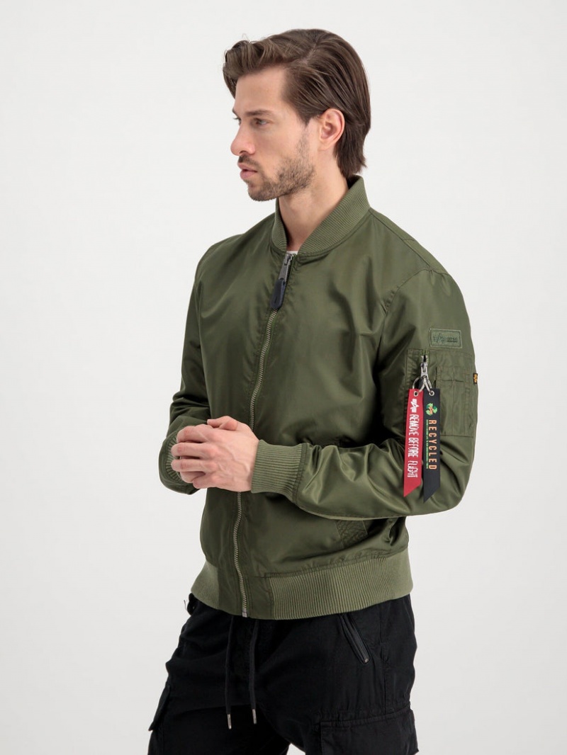 Chaqueta De Bombardero Alpha Industries Ma-1 Lw Project R Hombre Verde Oliva | 839465-RCB