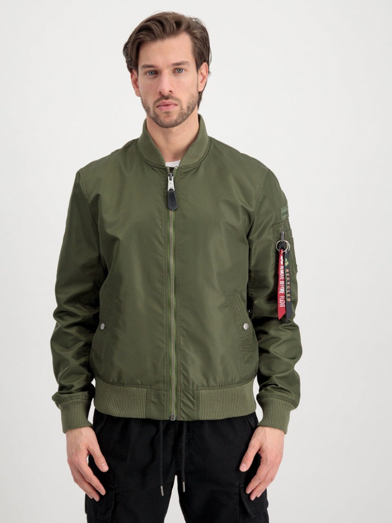 Chaqueta De Bombardero Alpha Industries Ma-1 Lw Project R Hombre Verde Oliva | 839465-RCB