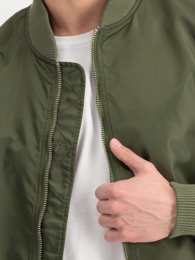 Chaqueta De Bombardero Alpha Industries Ma-1 Lw Project R Hombre Verde Oliva | 839465-RCB