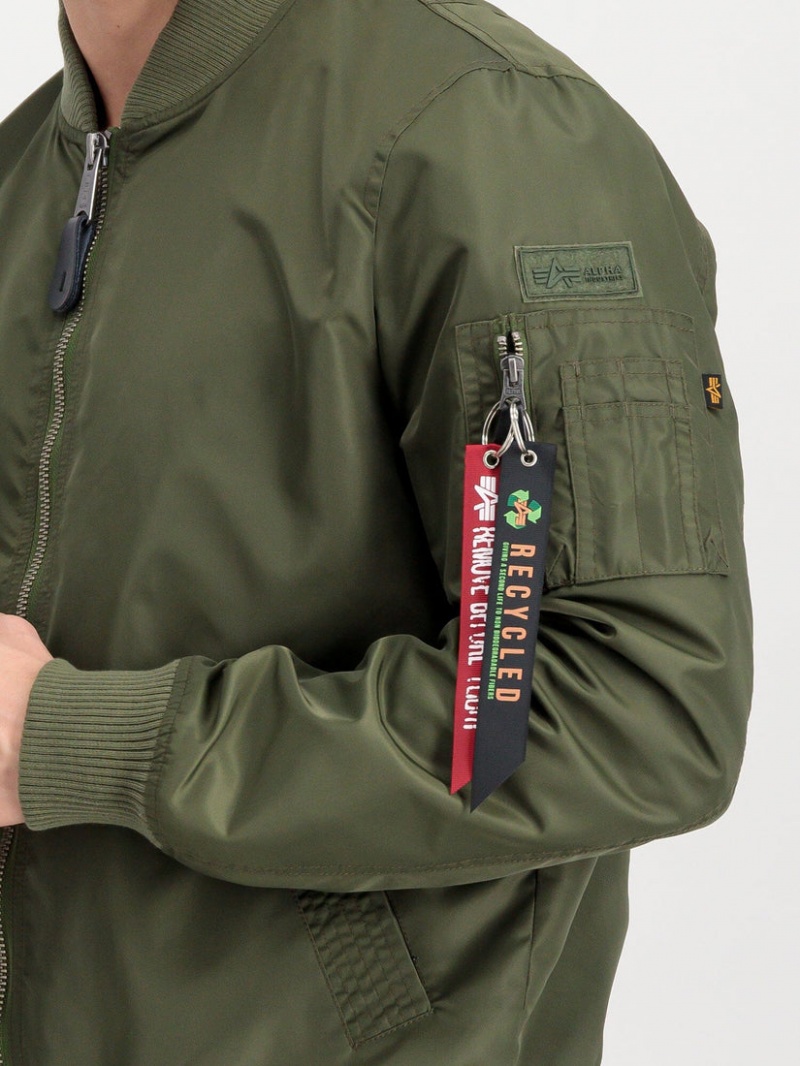 Chaqueta De Bombardero Alpha Industries Ma-1 Lw Project R Hombre Verde Oliva | 839465-RCB