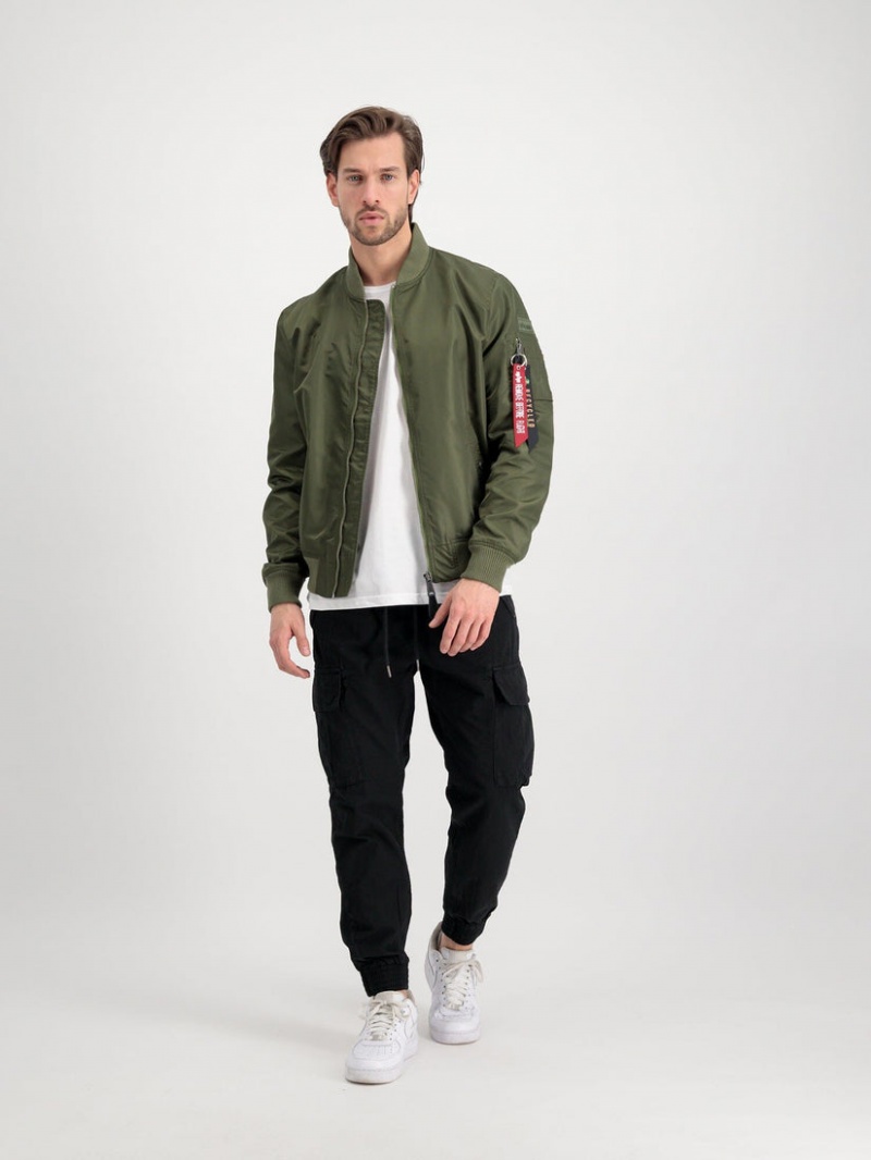 Chaqueta De Bombardero Alpha Industries Ma-1 Lw Project R Hombre Verde Oliva | 839465-RCB