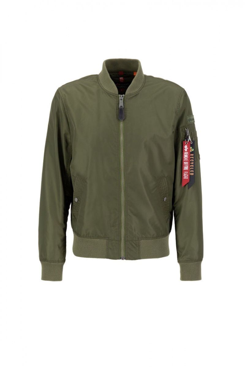 Chaqueta De Bombardero Alpha Industries Ma-1 Lw Project R Hombre Verde Oliva | 839465-RCB