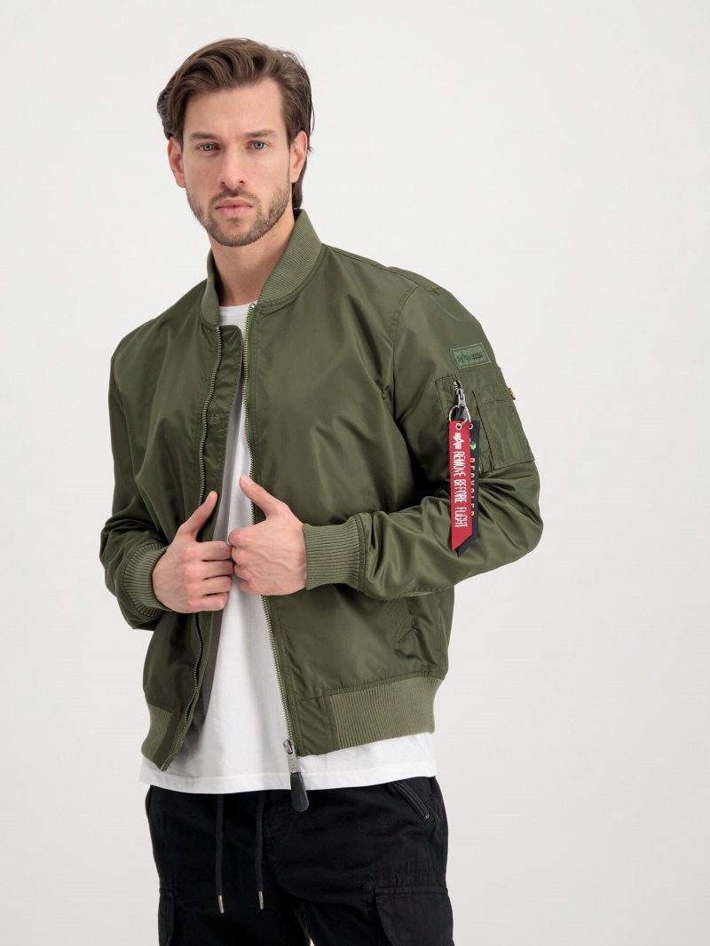 Chaqueta De Bombardero Alpha Industries Ma-1 Lw Project R Hombre Verde Oliva | 839465-RCB