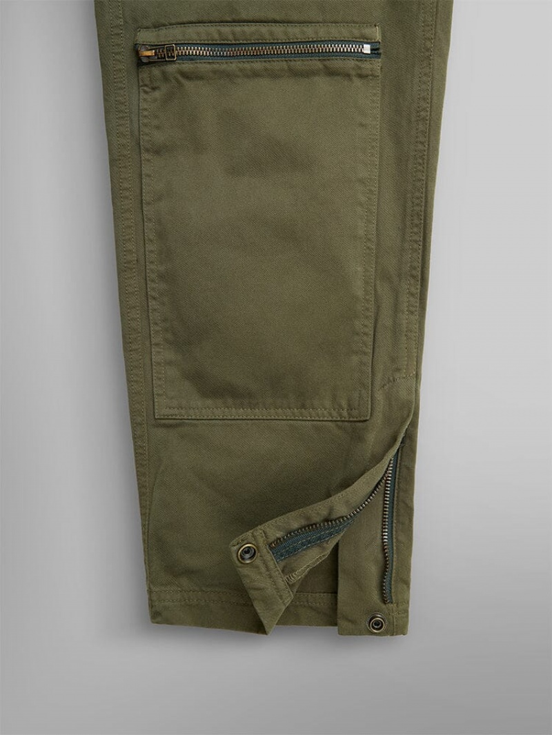 Pantalon Alpha Industries A-4 Mod Flight Suit W Mujer Verdes | 073681-PRS