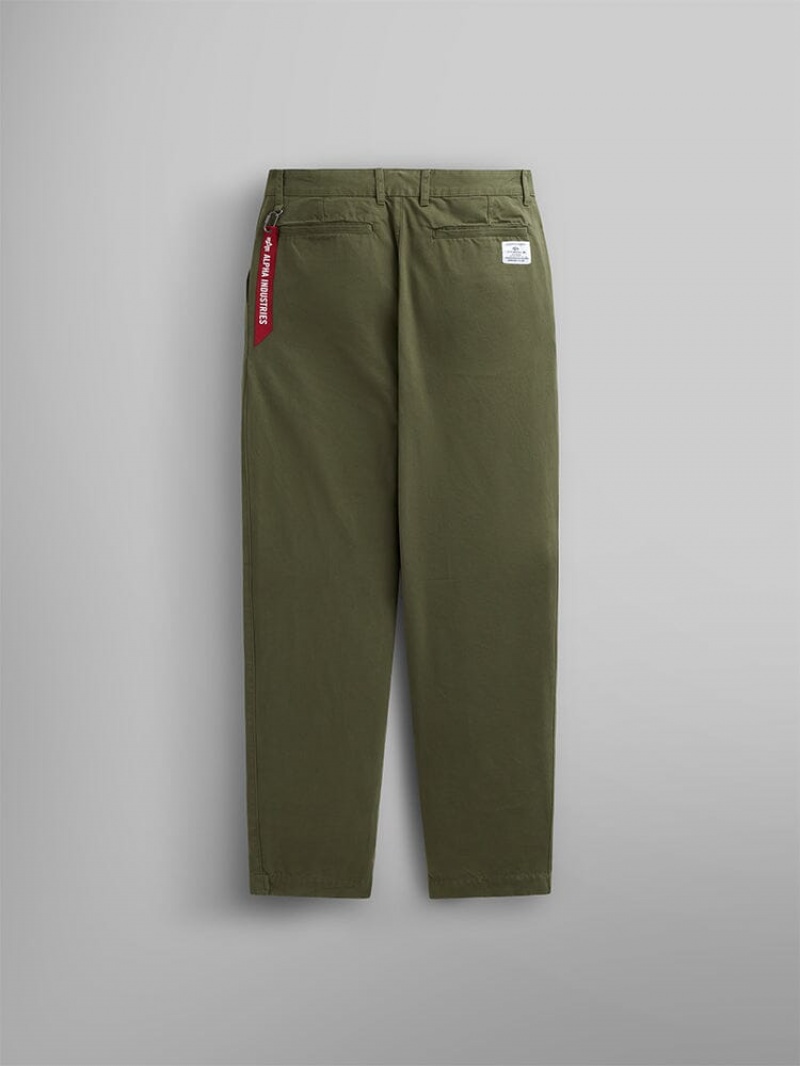 Pantalon Alpha Industries Classic Trouser Hombre Verdes | 526109-BPH