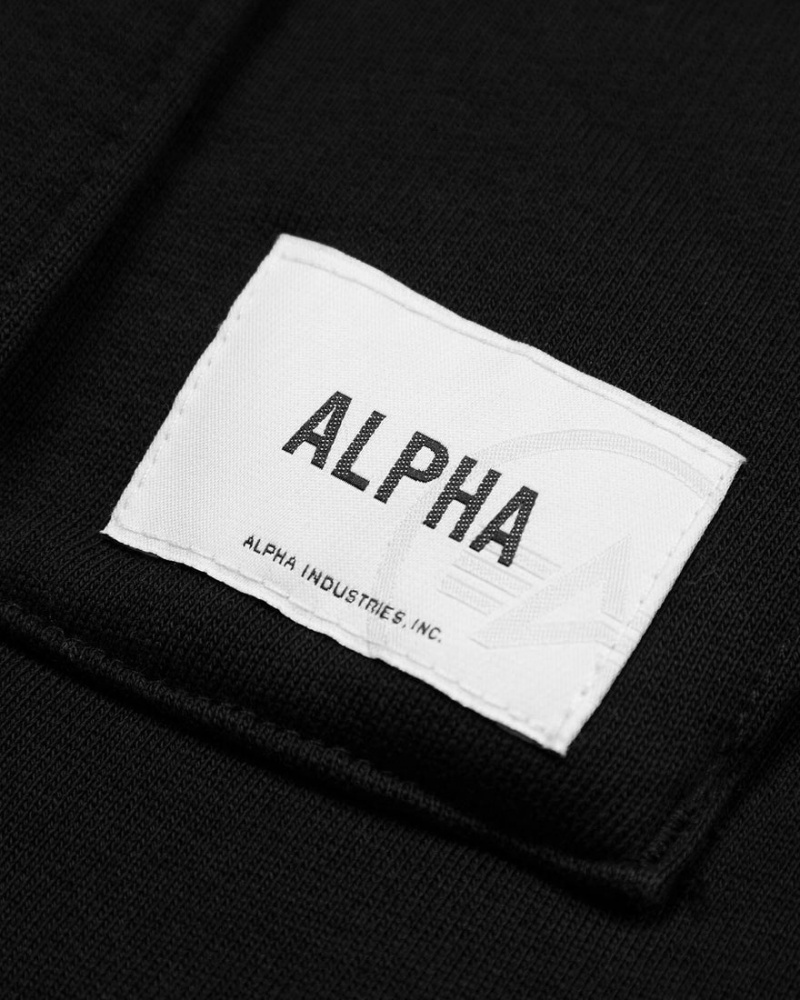 Pantalon Alpha Industries Unfrm Sweat Trouser Mujer Negros | 305429-KJN