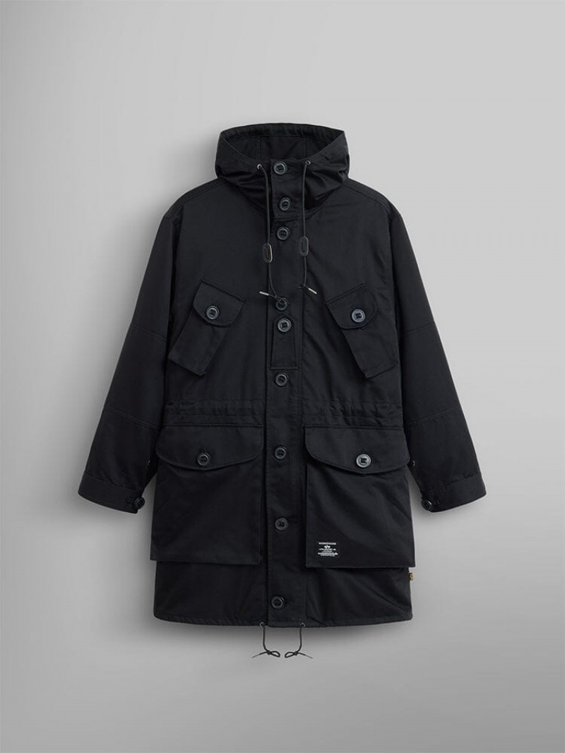 Parka Alpha Industries Canadian Mod Hombre Negros | 102437-ACT