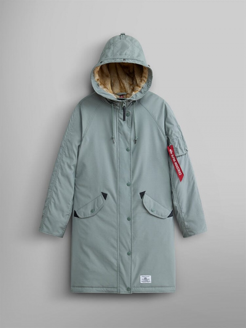 Parka Alpha Industries Elyse Gen Ii W Mujer Turquesa | 934607-CNS