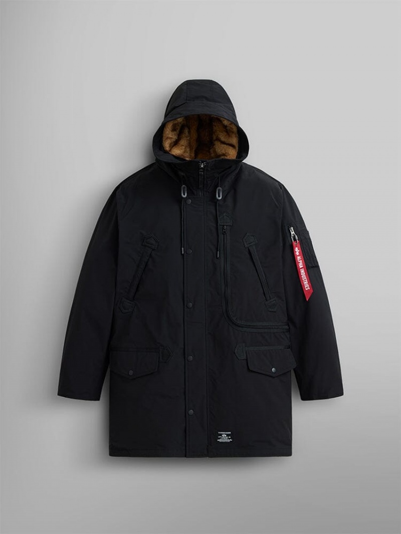 Parka Alpha Industries N-3b Alpine Gen Ii Hombre Negros | 346910-YJT