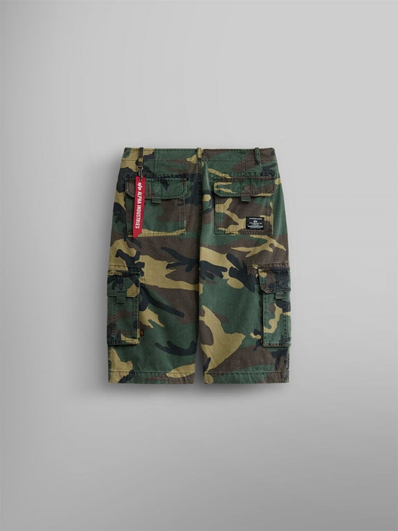 Short Alpha Industries Jet Hombre Camuflados | 047956-DHY