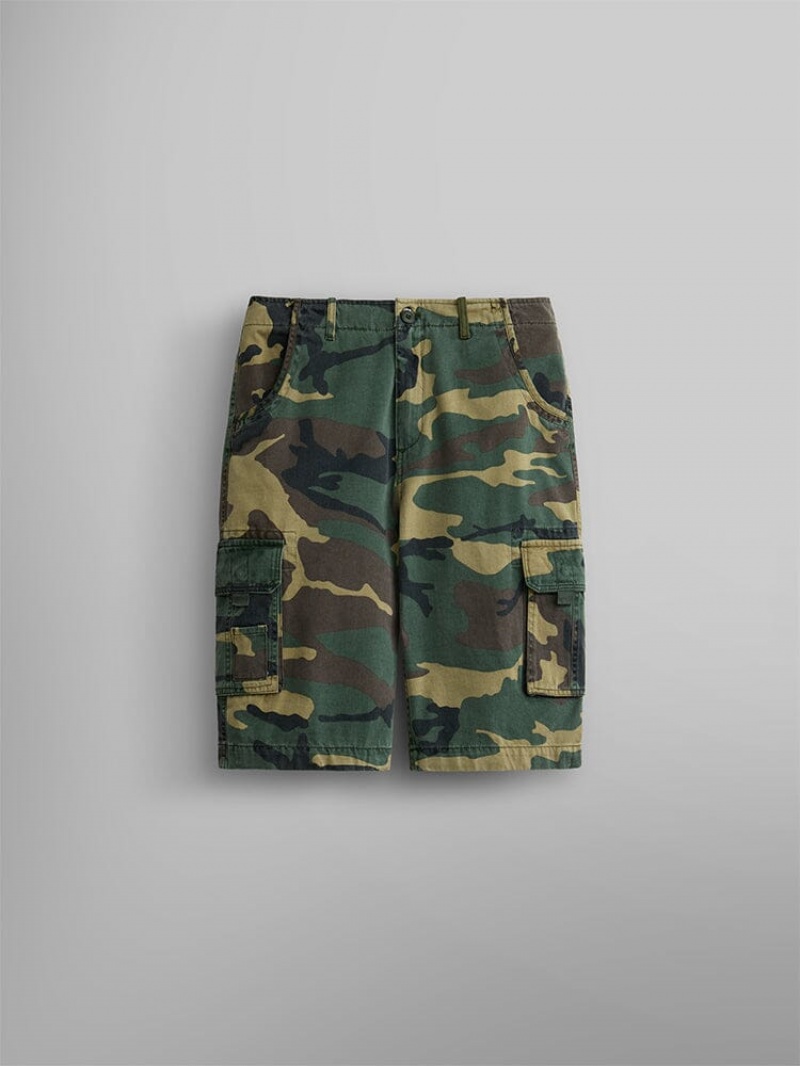 Short Alpha Industries Jet Hombre Camuflados | 047956-DHY