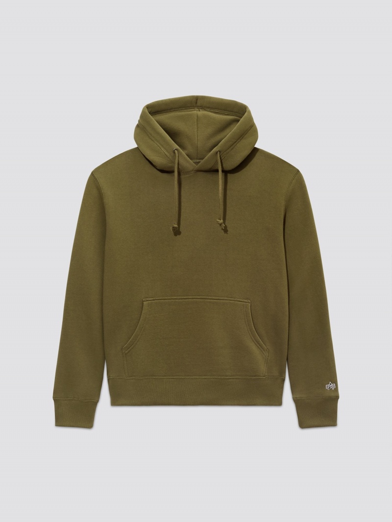 Sudadera con Capucha Alpha Industries Alpha Hombre Verde Oliva | 215379-FLE